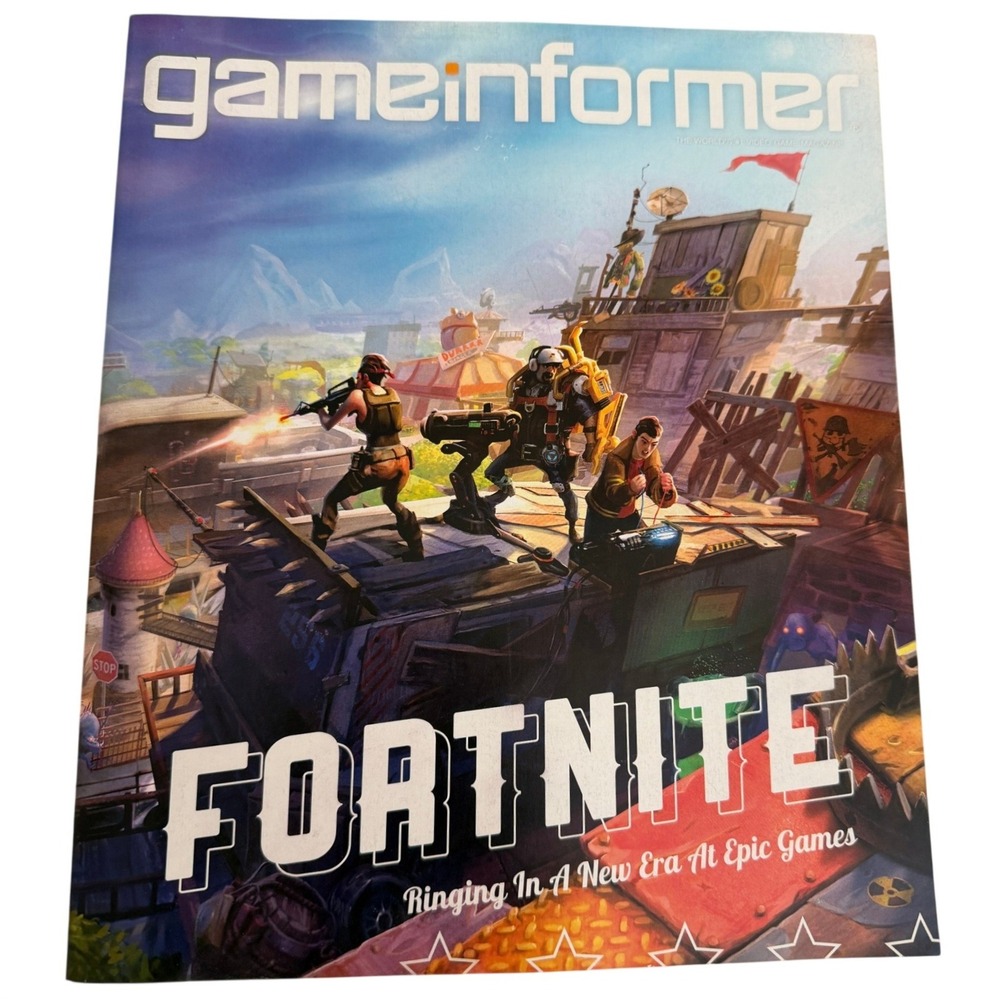 Game Informer Magazine Issue 253 Fortnite Epic Games Cover May 2014 Collectible